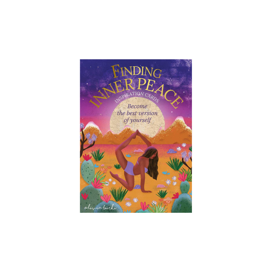Finding Inner Peace Inspiration Cards: Become the best version of yourself