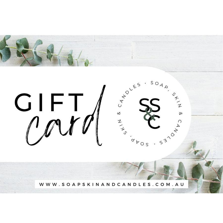 Soap, Skin and Candles Gift Card